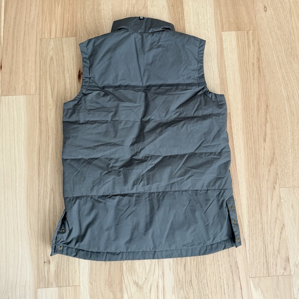 Unisex Cotopaxi Tianjin 650F Down Canvas Vest Men's Size S Women's M  Grey - Picture 3 of 15